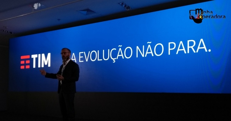 Tim: “A evolução não para”. TIM Brasil é uma empresa de telefonia