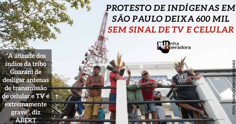 indígenas protestam contra diminuição de terra demarcada