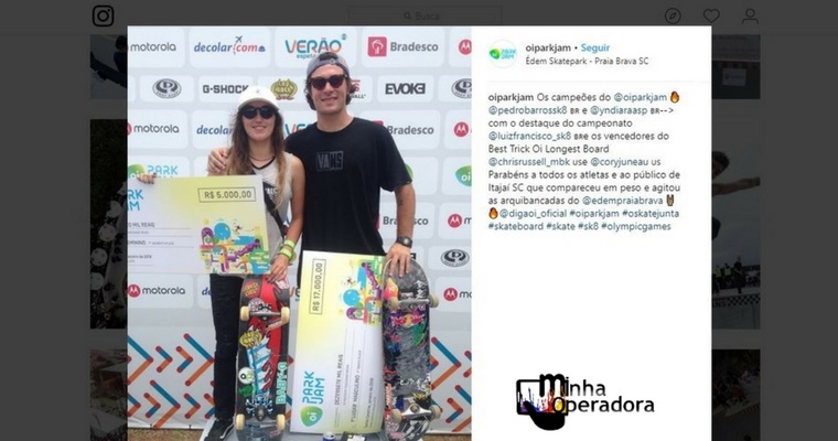 Organização do Oi Park Jam é acusada de machismo em premiação