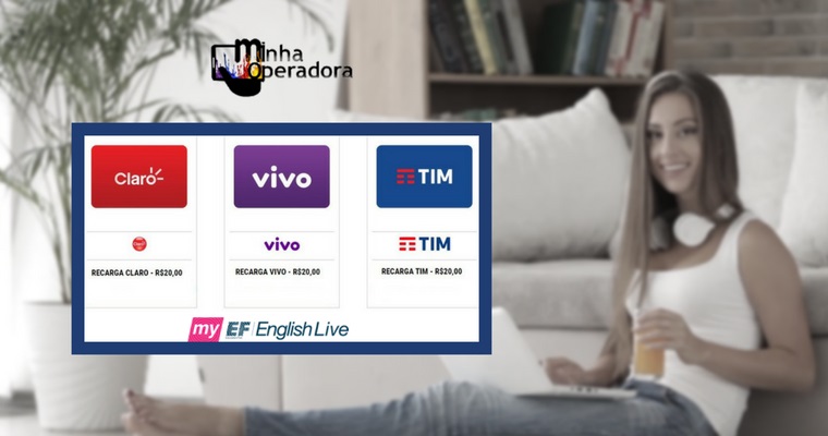 Alunos da English Live ganham até R$ 50 em recarga grátis de celular