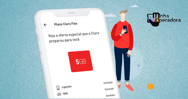 Claro lança o Claro Flex, novo plano para controlar via aplicativo