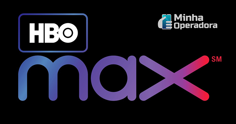 Logotipo do HBO Max, novo streaming da WarnerMedia.