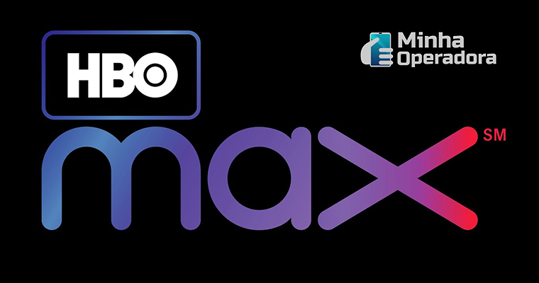 Logotipo do HBO Max, novo streaming da WarnerMedia.