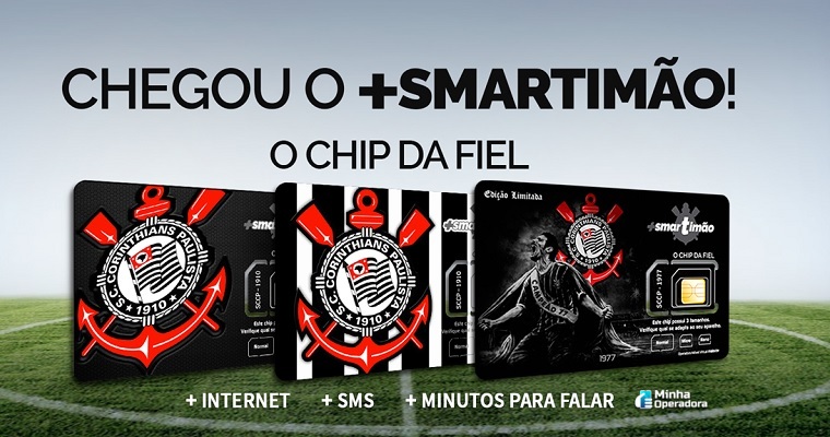 Smartimão é a operadora de telefonia celular do Corinthians