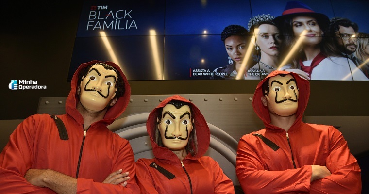 TIM Black Família Netflix