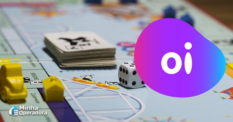 Ilustração jogo de tabuleiro.