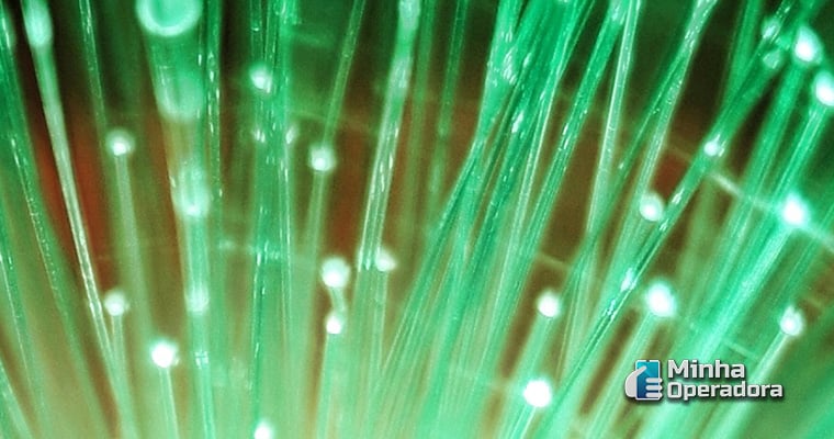 Ilustração Fibra Ótica