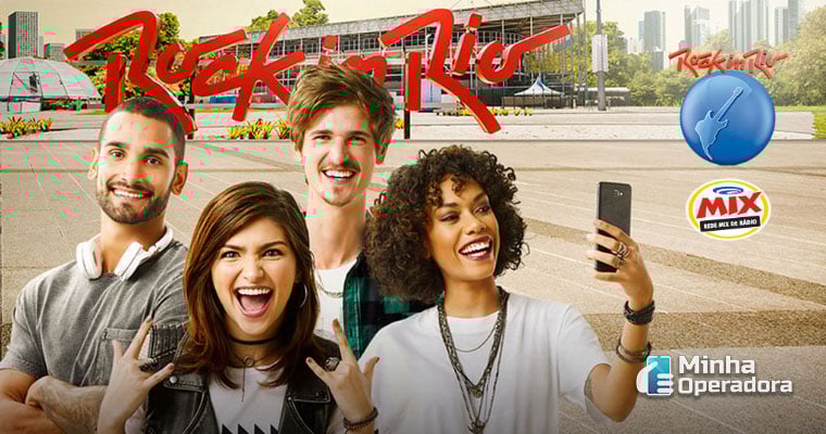 Divulgação Oi e Rádio MIX