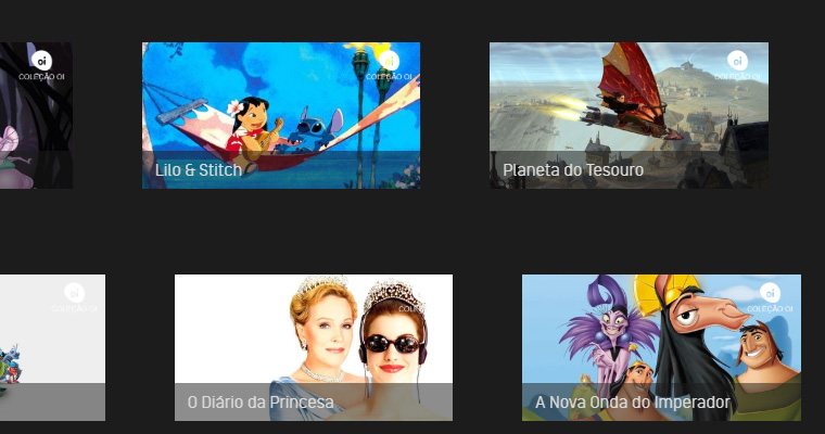 Títulos no Oi Play