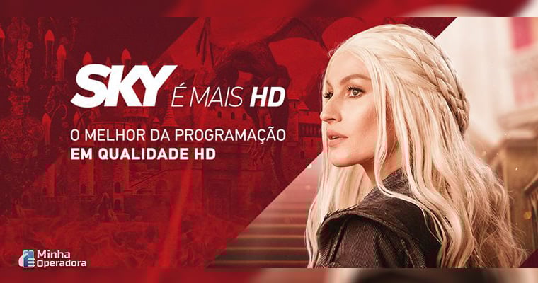 Divulgação da SKY no Facebook
