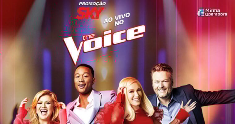 Divulgação The Voice na SKY