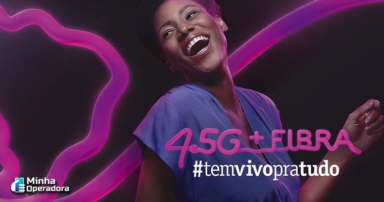 Divulgação da Vivo nas redes sociais