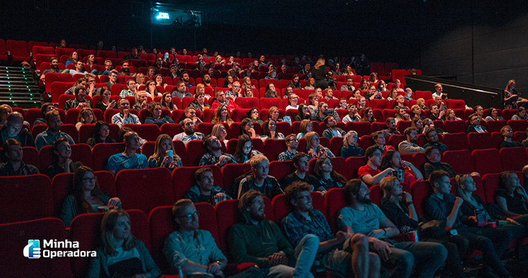 Cinema. Ilustração