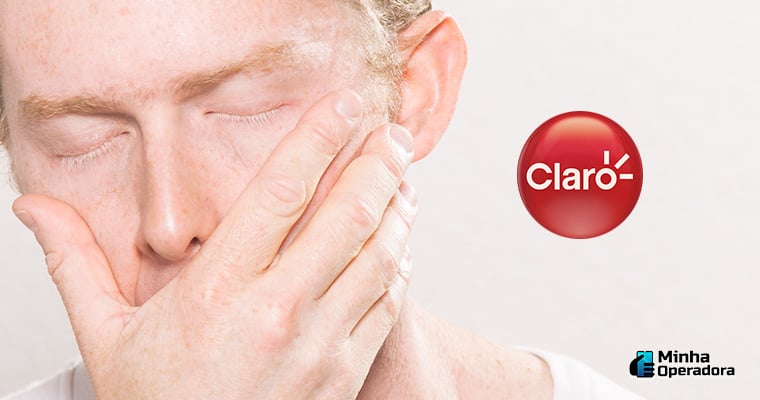 Ilustração homem frustrado