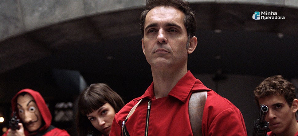 Série La Casa de Papel.