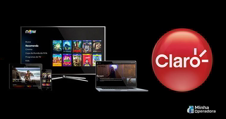 Divulgação Claro net tv