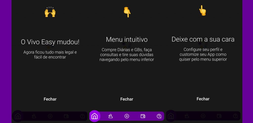 Atualização do Vivo Easy
