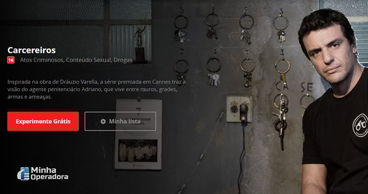 Imagem: Série Carcereiros no Globoplay