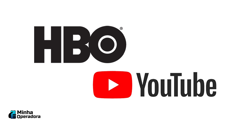 Logotipo HBO e YouTube