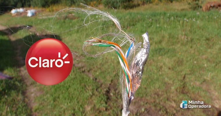 Ilustração - Cabo rompido