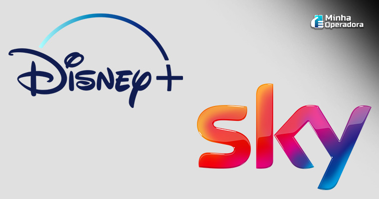  Logotipo Sky e Disney+