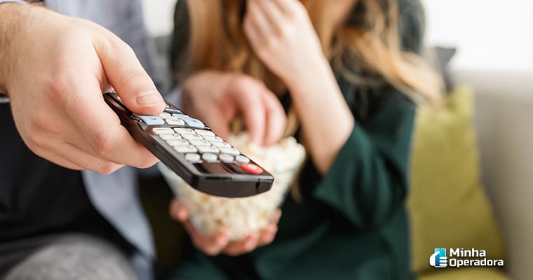 Ilustração - Controle de TV