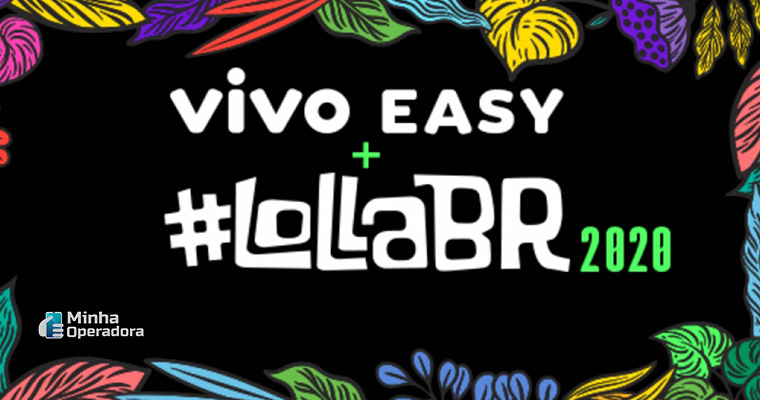 Vivo Easy ganha atualização para o Lollapalooza 2020