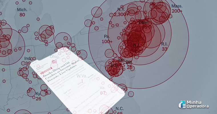 Ilustração coronavírus