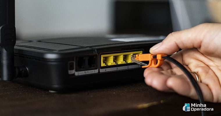 Ilustração roteador