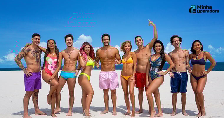 Nova temporada do "De Férias com o Ex", da MTV. Uma das emissoras que mais cresceu no ibope. Imagem: Divulgação