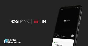 TIM e C6 Bank anunciam a primeira novidade TIM e C6 Bank anunciam a primeira novidade