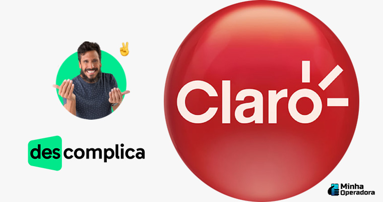  Logotipo Claro e Descomplica