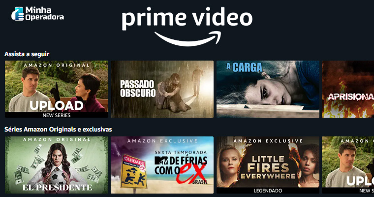 Catálogo do Amazon Prime Vídeo