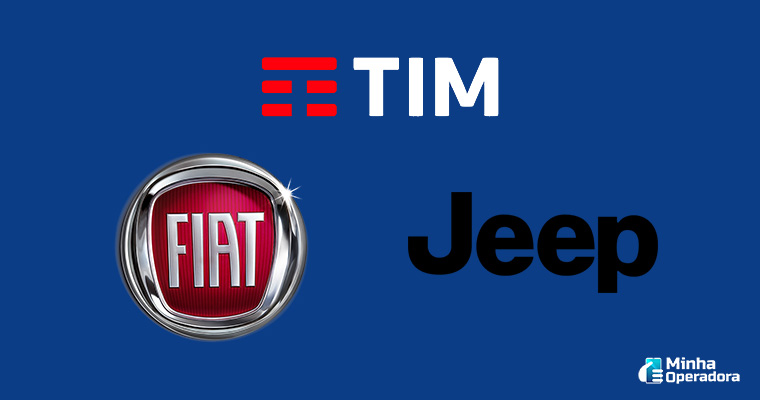 Marcas Fiat, Jeep e TIM
