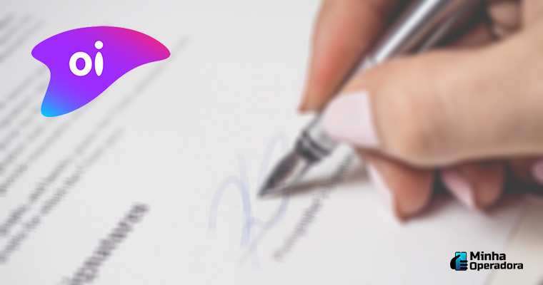 Ilustração - Assinatura de papéis