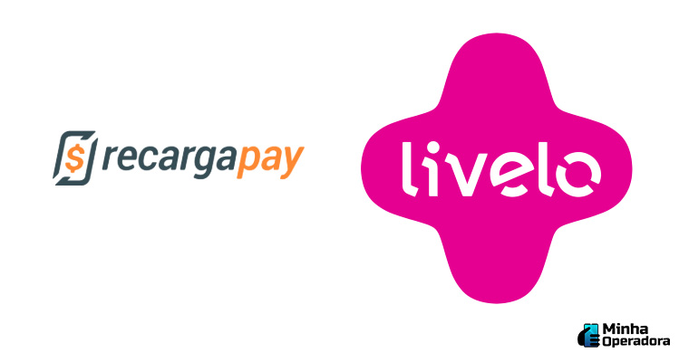 Logotipo RecargaPay e Livelo