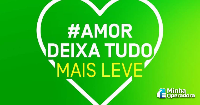 Oi lança ação #AmorDeixaTudoMaisLeve