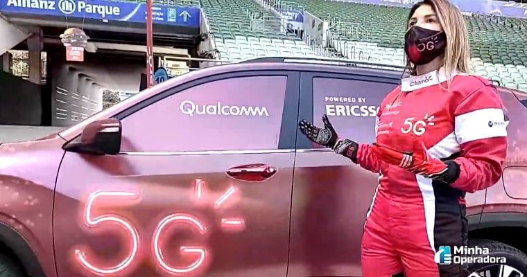 Reprodução YouTube - Evento de lançamento da Claro