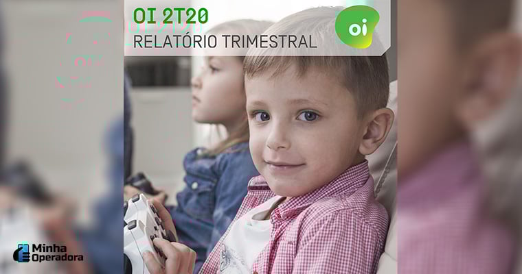 Capa do relatório da Oi