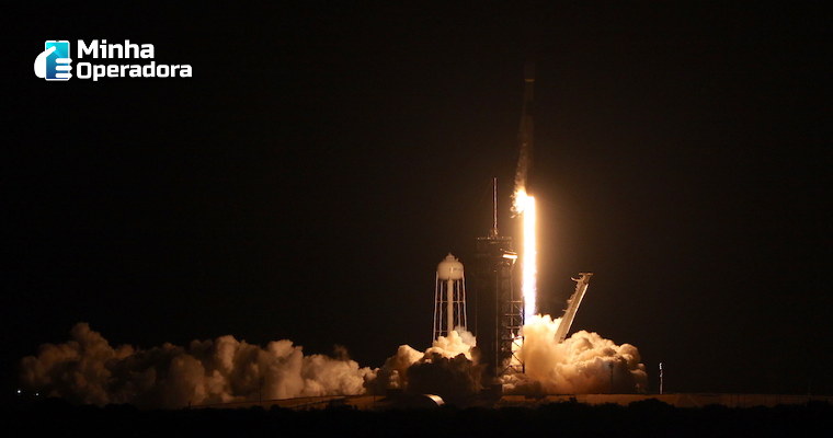 SpaceX lança mais um lote de satélites da constelação Starlink