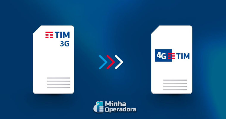 TIM incentiva usuários a trocar chips 3G por 4G
