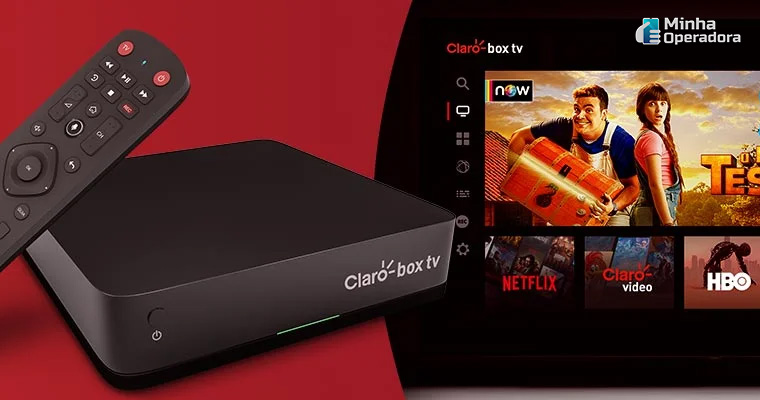 Claro anuncia Box TV com serviços de streaming e planos para