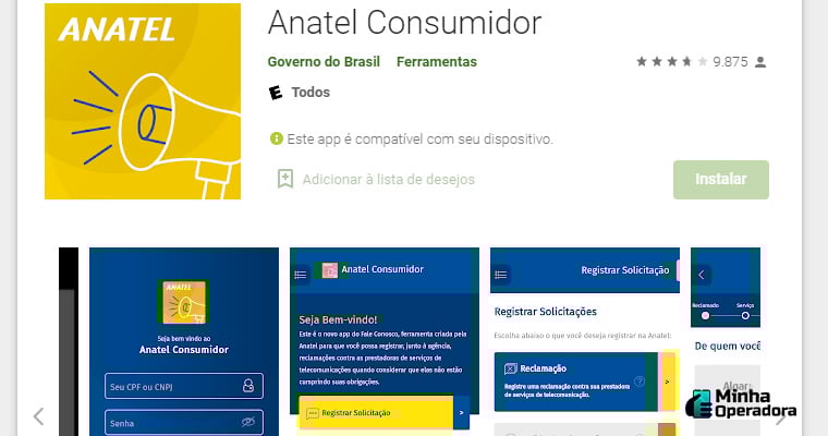 App da Anatel