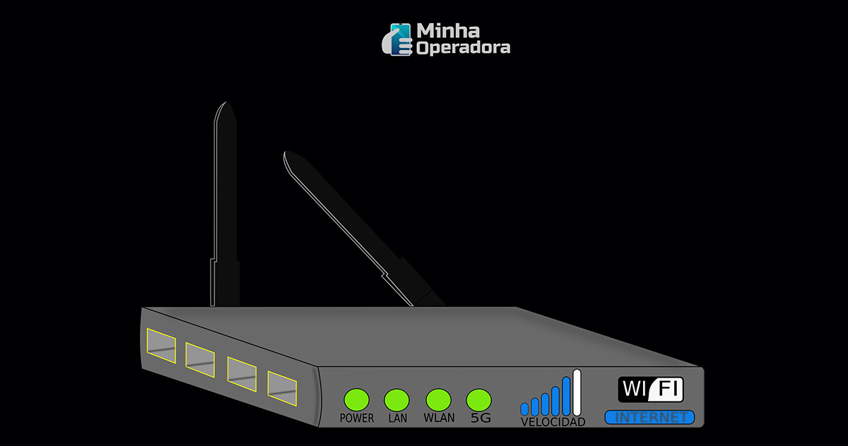 Ilustração Wi-Fi