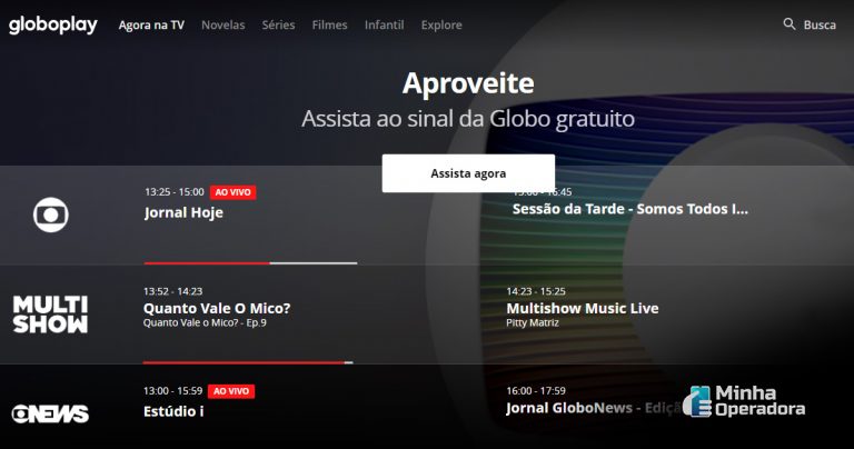 Globoplay ganha sinal de mais 7 afiliadas da TV Globo