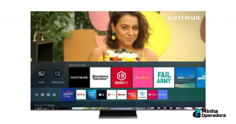 Samsung lança streaming com IPTV grátis no Brasil