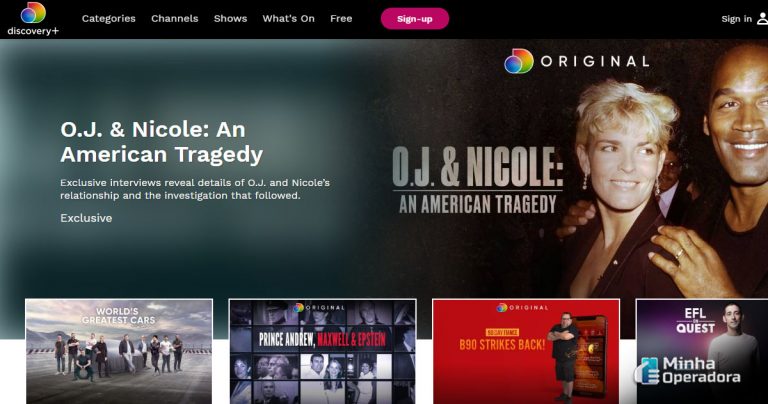 Serviço de streaming do Discovery é anunciado