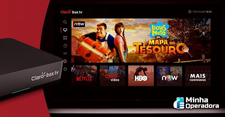 ‘Claro box tv’ passa a ser comercializado em 71 novas cidades