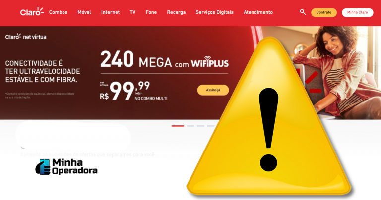 Claro leva advertência do Conar por oferta de banda larga