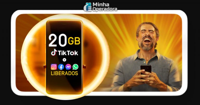 Oi oferta plano de 20 GB por R$ 49,99